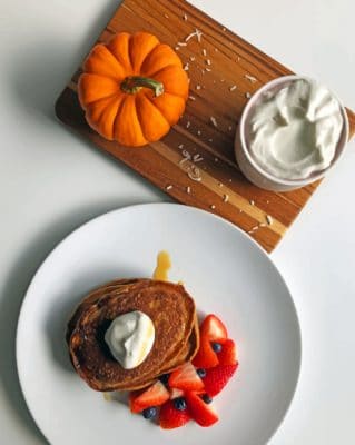 Autumn Breakfast paint by numbers