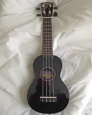 Black And White Guitar paint by numbers