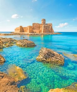 Calabria Beach paint by numbers