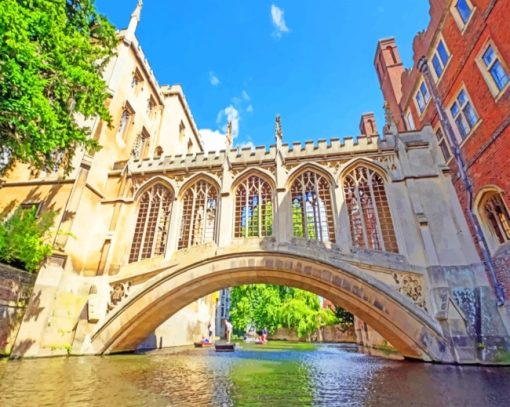 Bridge of Sighs paint by numbers
