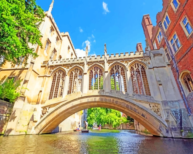 Bridge of Sighs paint by numbers
