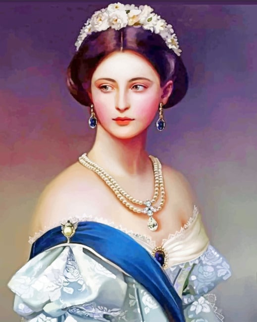 Classic Lady paint by numbers