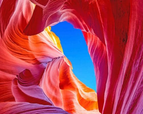 Antelope Canyon paint By Numbers