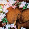 Close Up Elephant paint by numbers