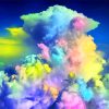 Colorful Clouds paint by numbers