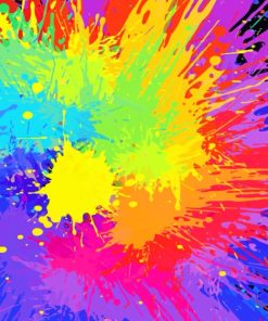 Colors Splash paint by numbers