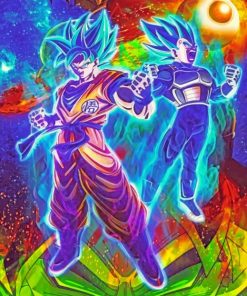 Dragon Ball Super Broly paint by numbers