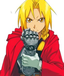 Edward Elric paint by numbers