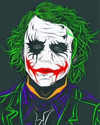 Joker paint By Numbers