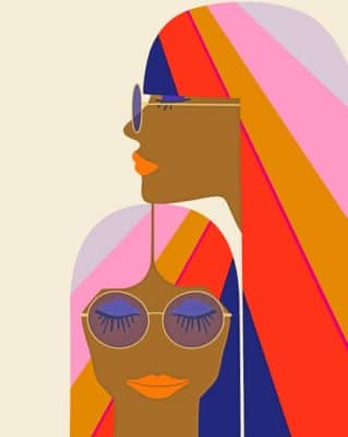 Illustrations Art paint by numbers