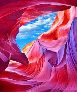 Lower Antelope Canyon paint by numbers