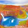 Palouse Falls State Park paint by numbers