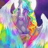 Rainbow Unicorn paint by numbers