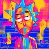 Rick Sanchez Pop Art paint by numbers