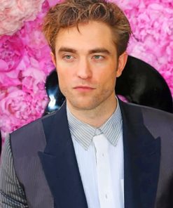 Robert Pattinson paint by numbers