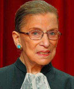 Ruth Bader paint by numbers