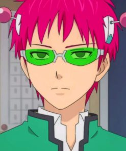 Saiki Anime paint by numbers