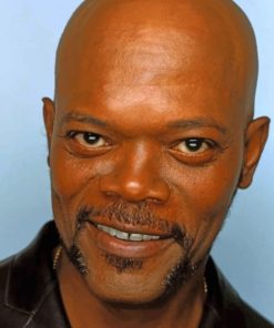 Samuel Jackson paint by numbers