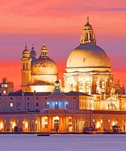 Santa Maria Della Salute Venice paint by numbers