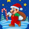 Santa Mario paint by numbers