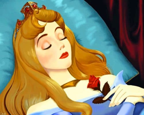 Sleeping Beauty paint by numbers