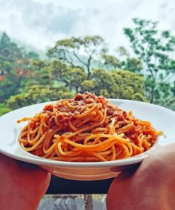 Spaghetti Lovers paint by numbers