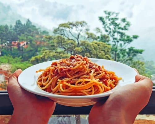 Spaghetti Lovers paint by numbers