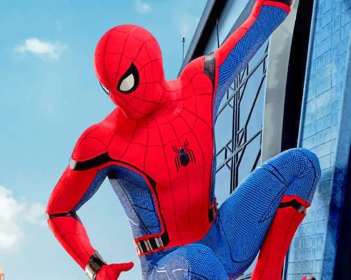 Spider Man paint by numbers