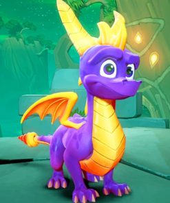 Spyro paint By Numbers