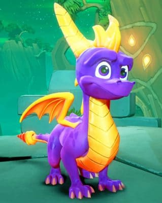 Spyro paint By Numbers