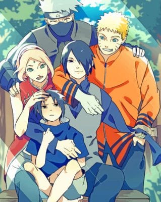 Team 7 Poster paint By Numbers