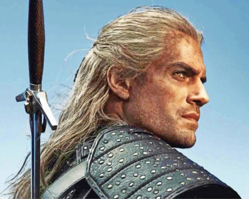 The Witcher paint by numbers