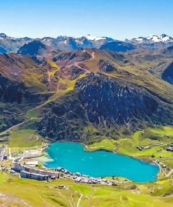 Tignes France In Summer paint by numbers