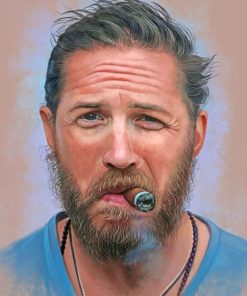 Tom Hardy Art paint by numbers