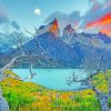 Torres Del Paine National Park paint by numbers