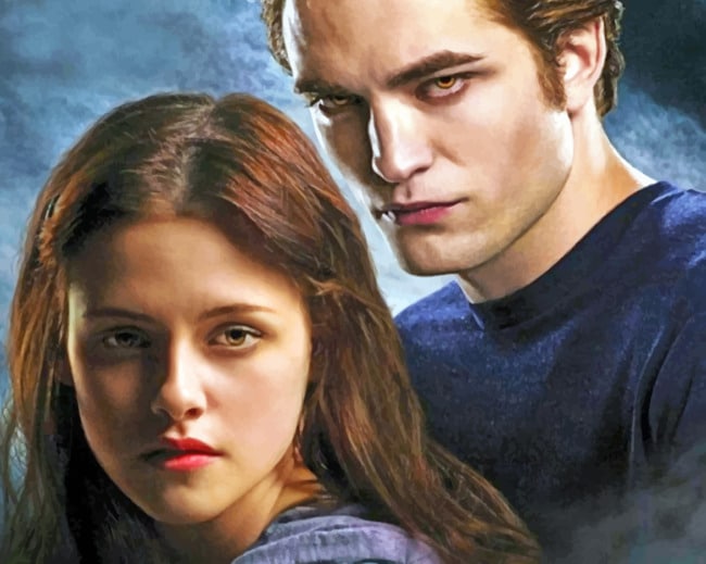 Twilight Movie paint by numbers