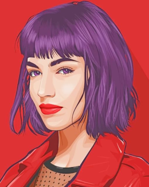 Ursula Corbero Tokyo paint by numbers