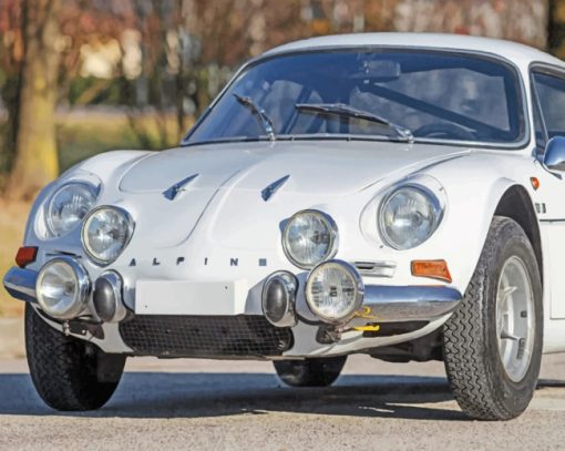 Vintage-Alpine paint by numbers