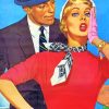 Vintage Couple paint by numbers