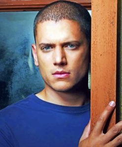 Wentworth Miller paint By Numbers