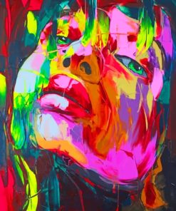 Abstract Girl paint By numbers