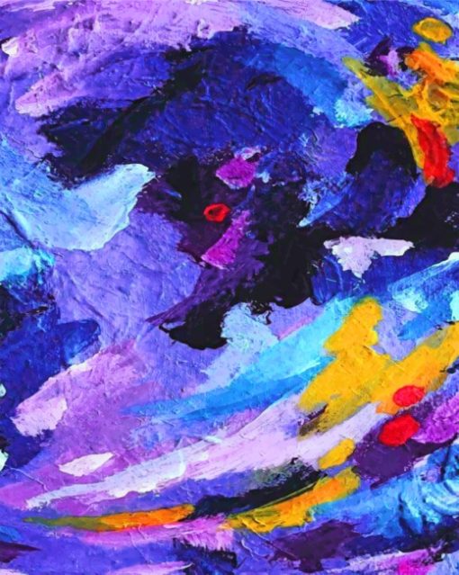 Abstract Art paint By Numbers