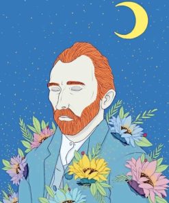 Aesthetic Van Gogh paint By Numbers