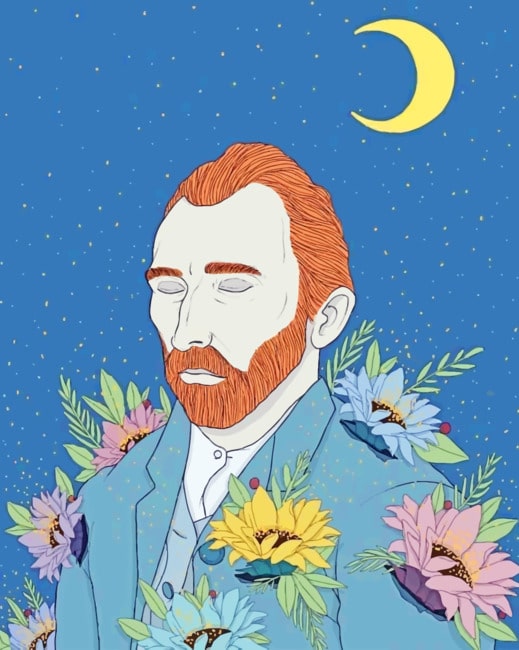 Aesthetic Van Gogh paint By Numbers