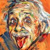 Allbert Einstein paint by numbers