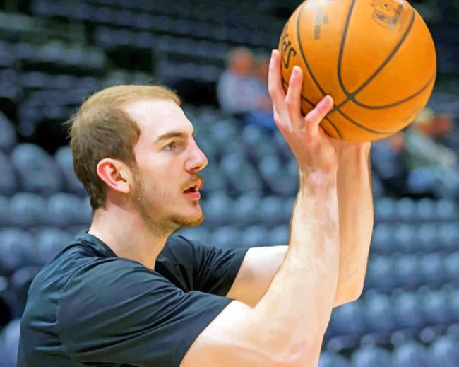 Alex Caruso Player paint by numbers