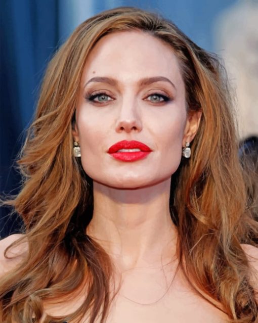 Angelina Jolie paint By Numbers