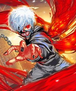 Kaneki Paint By Numbers