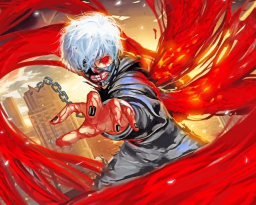 Kaneki Paint By Numbers