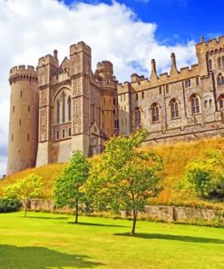 Arundel Castle paint by numbers